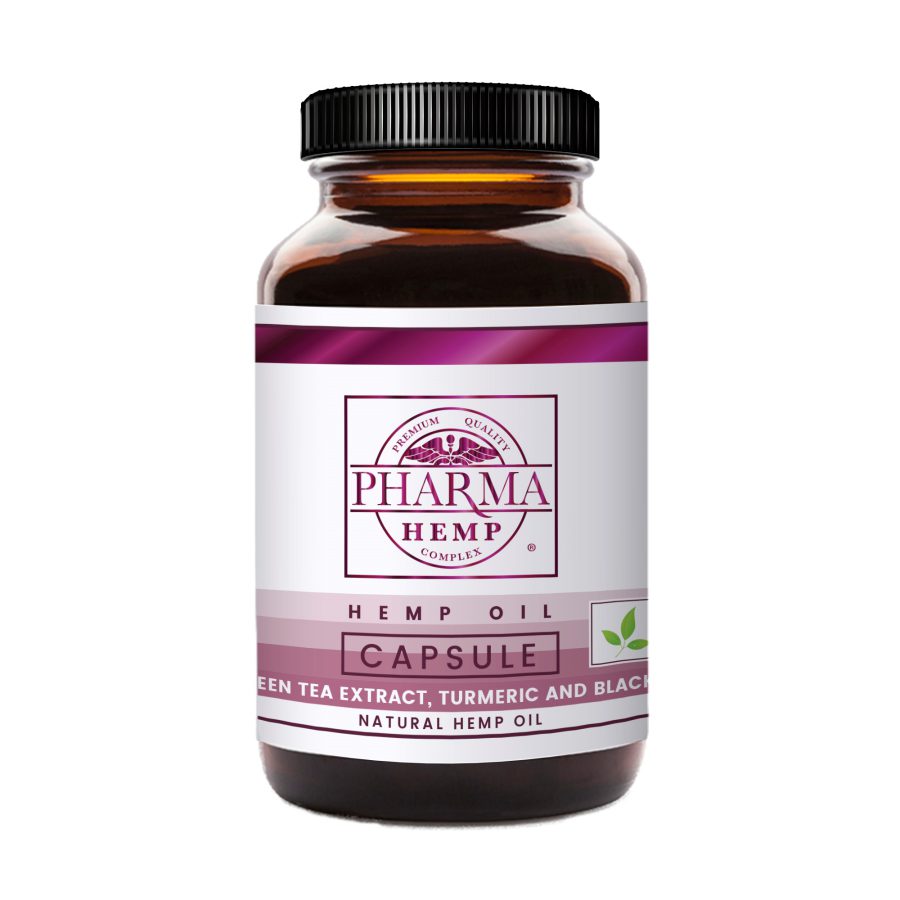 Hemp CBD Turmeric Capsules