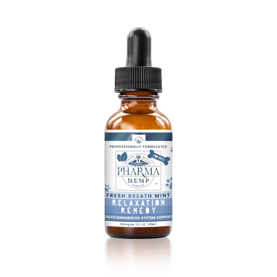 CBD Oral Tincture for Pets - Fresh Breath Mint