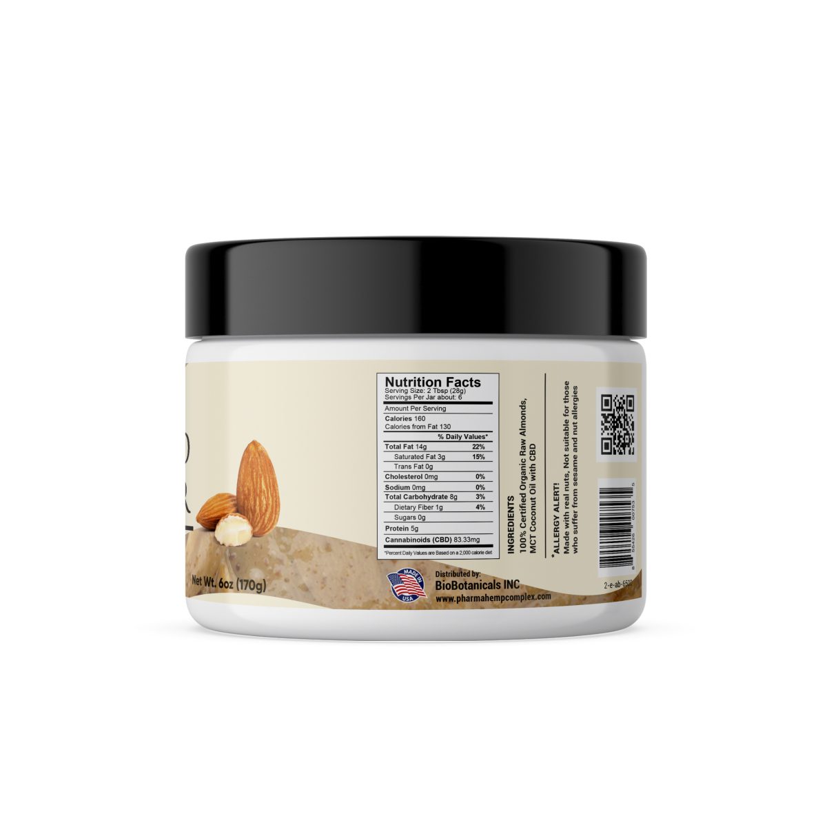 Hemp CBD Almond Butter - Image 2