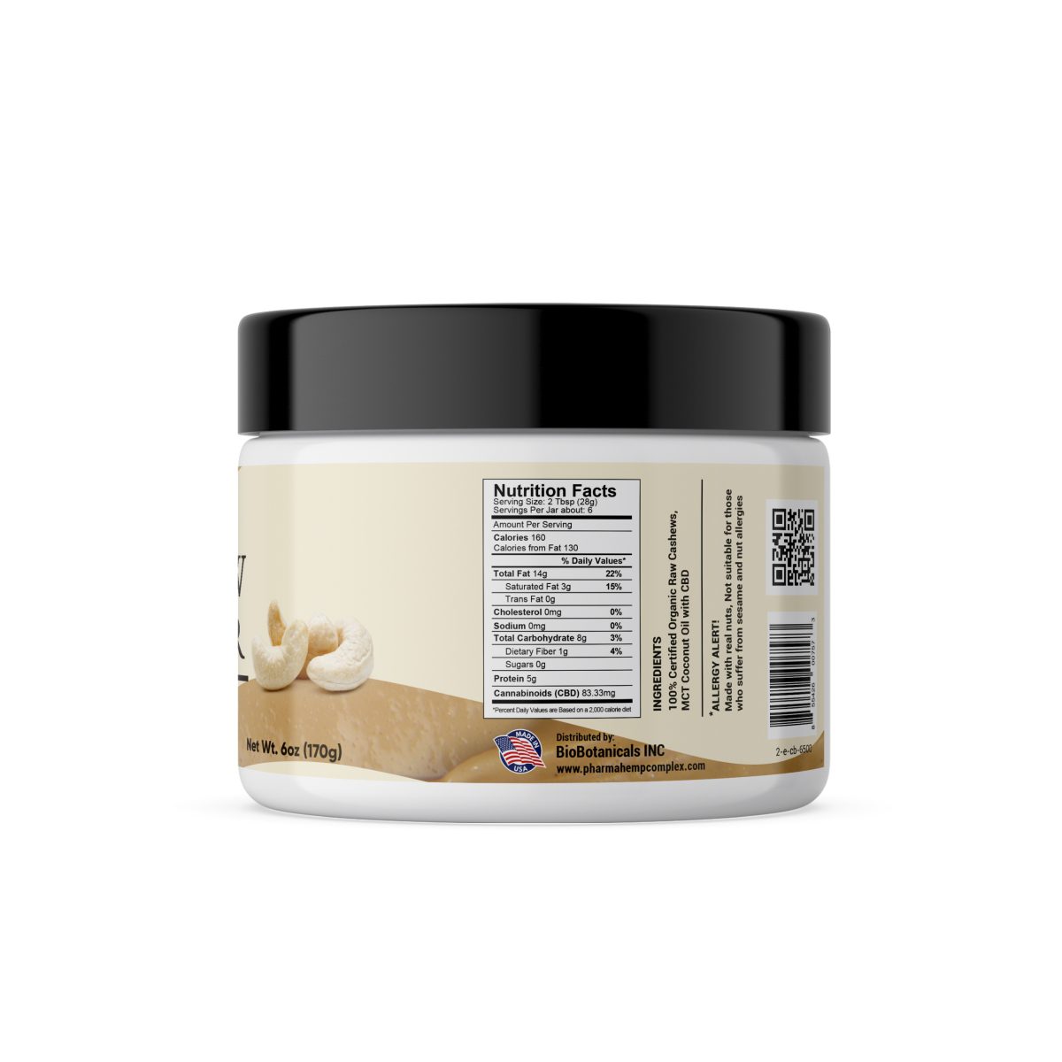 Hemp CBD Cashew Butter - Image 2