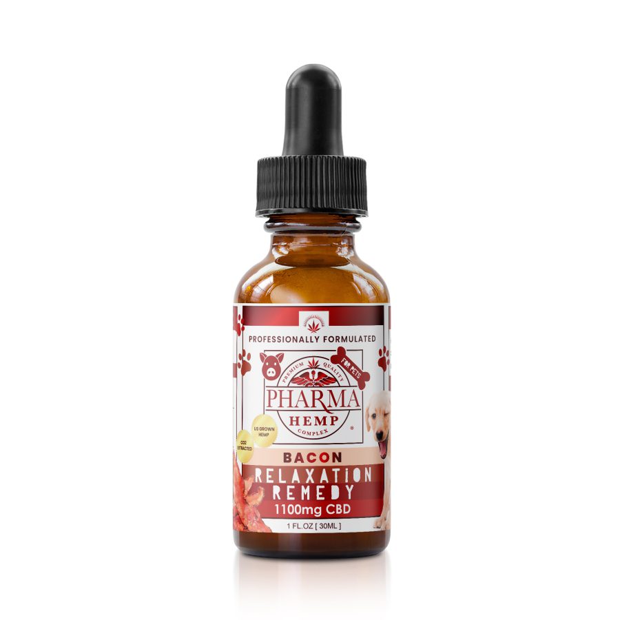 CBD Holistic Oral Tincture for Pets – Bacon