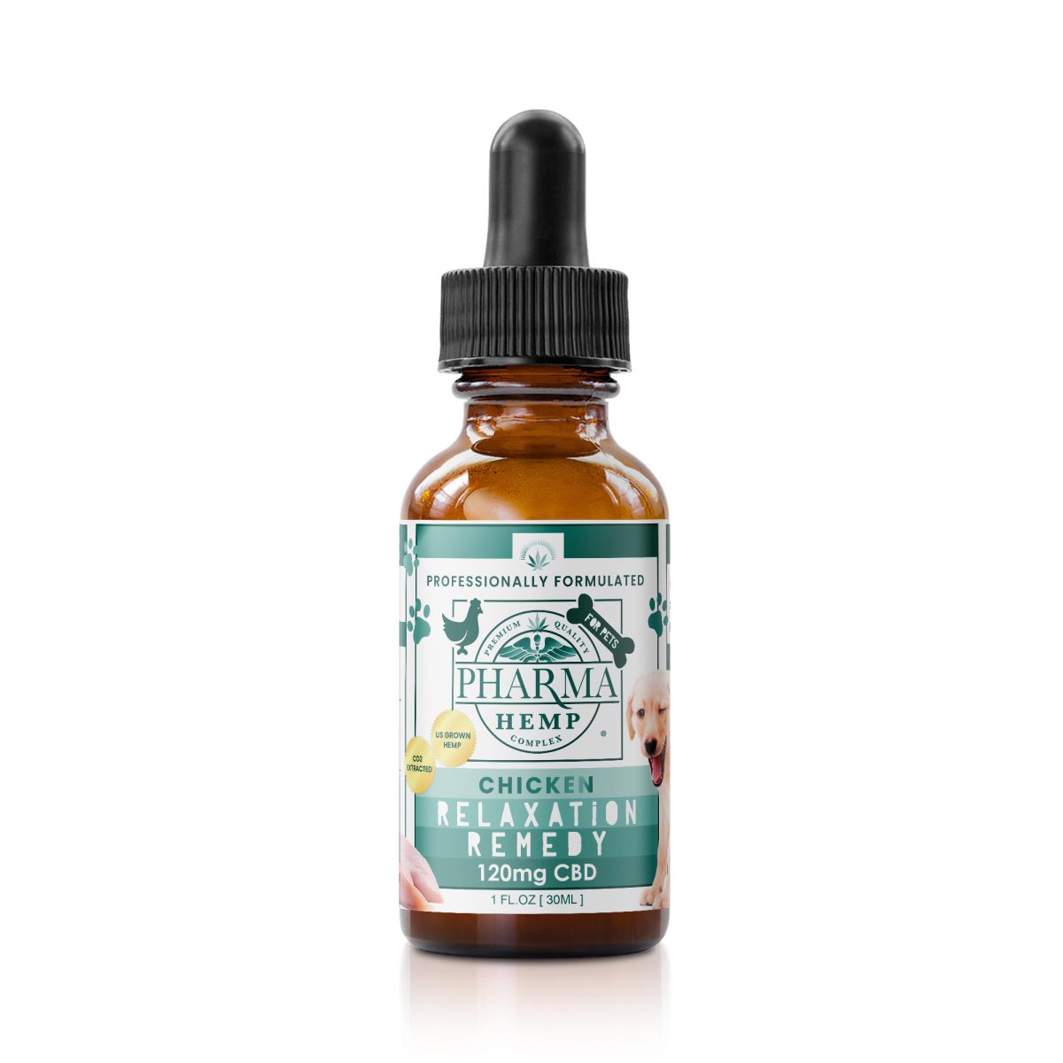 CBD Holistic Oral Tincture for Pets – Chicken Flavor